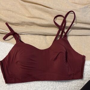 Lululemon Athletica Deep Red Bra
